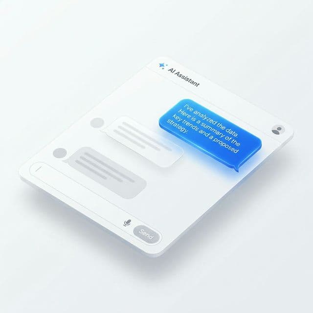 AI & Automation UI Mockup